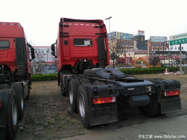 新车促销 洛阳杰狮牵引车现售32.88万元