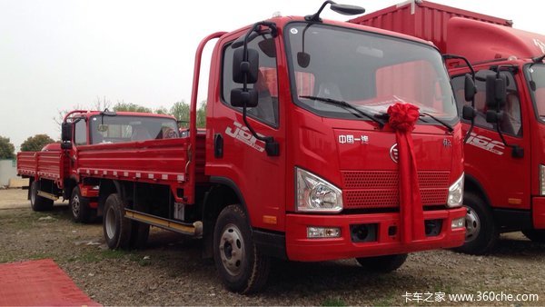 新车到店 无锡解放J6F轻卡车仅售9.68万