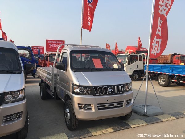 新车到店 徐州凯马w01微卡仅售3.98万元