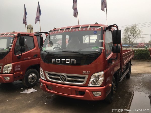 新车优惠 宿迁福田奥铃tx轻卡售9.68万