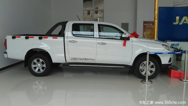 购车送导航 宁波江淮帅铃T6皮卡优惠6千