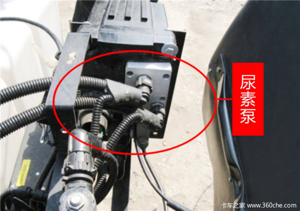 尿素喷嘴,尿素罐组成,所以平常对于scr系统的保养也主要集中在这三个