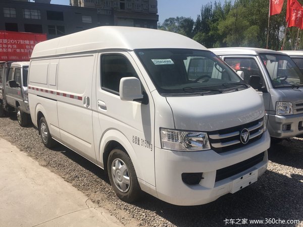 福田商务车 风景g7 商运版 129马力 封闭厢式货车 6座位装配自动空调