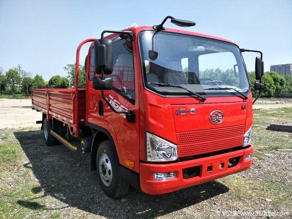 解放j6f52米单排栏板今日到店