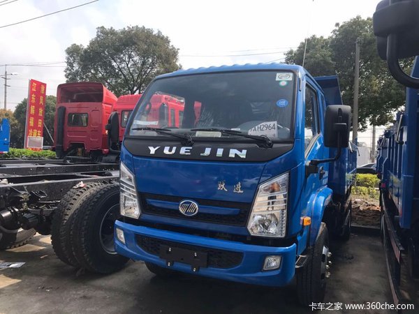 首付4万起 上海跃进开拓X500自卸车促销