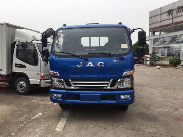 新品到店常州江淮骏铃v6栏板售998万