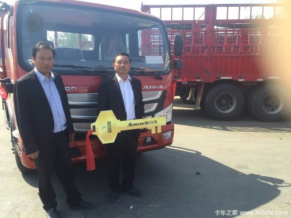 欧马可超级卡车S3交车