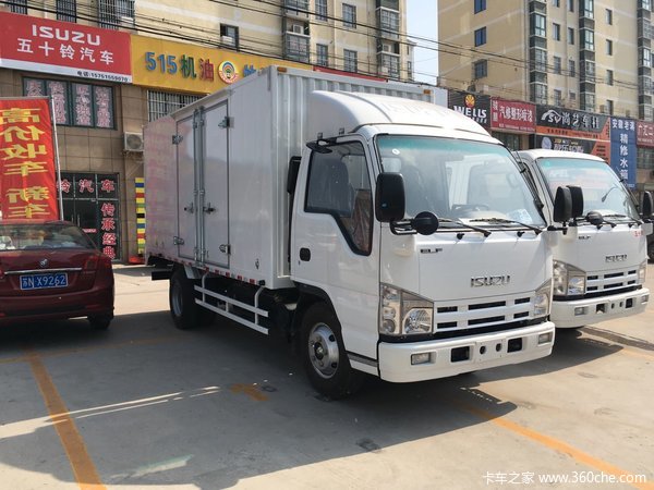 新车到店 宿迁五十铃100P厢货仅12.6万