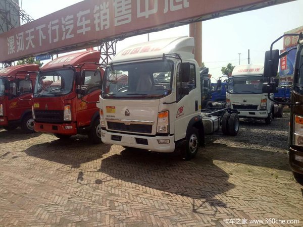 回馈用户 漯河HOWO悍将底盘钜惠0.4万元