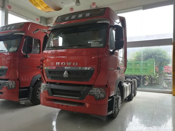 新车到店 杭州重汽豪沃T7H牵引车37.2万