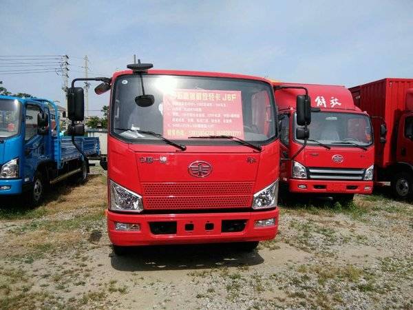 回馈用户 扬州J6F排半载货车仅售12万