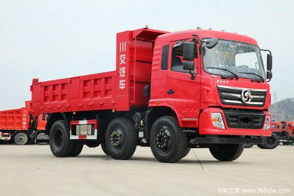 直降0.8万元 川交4.8米6*2自卸车促销中