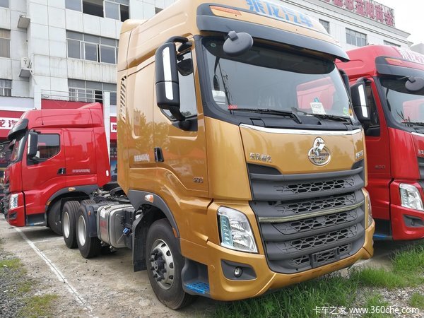 新车到店 常德乘龙h7牵引车仅售34.68万