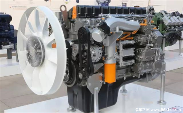 2016年推出的h平台产品——wp10h发动机,成为潍柴轻量化机型中的拳头