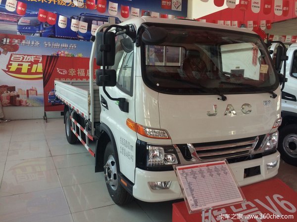 新车到店 乌鲁木齐骏铃V6仅售11.8万元