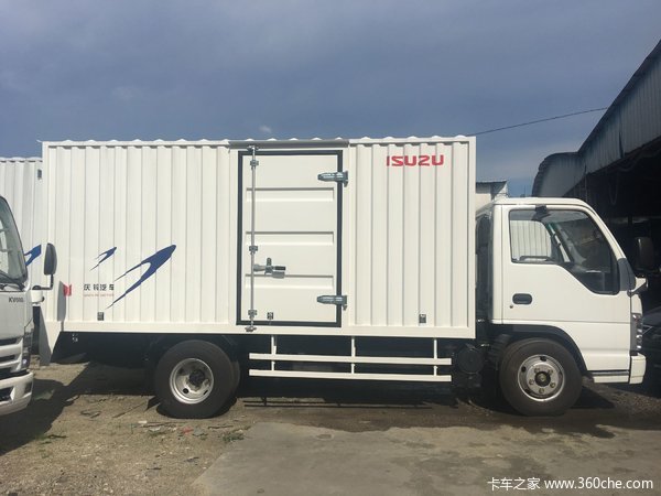 冲刺销量 广州五十铃100p货车售11.6万