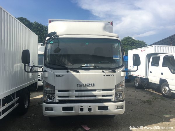 5万_庆铃五十铃_五十铃kv100_卡车之家