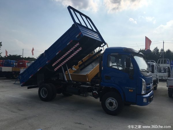 新车到店 淮安跃进开拓X500自卸10.3万