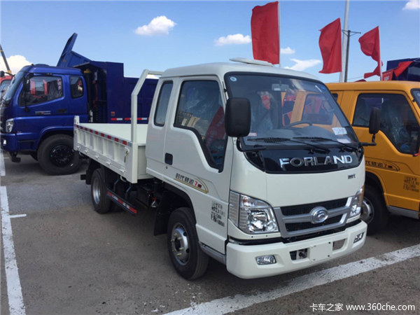 福田骁运国四平板自卸货车