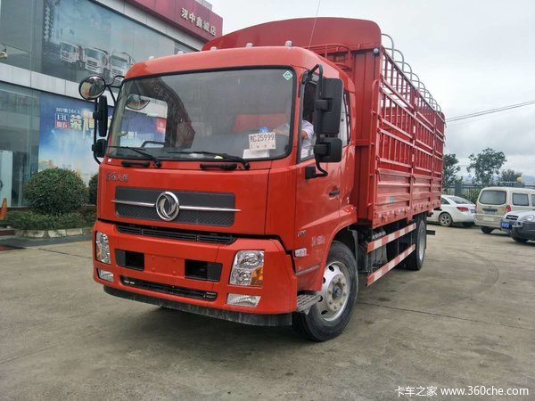 东风天锦180马力原厂仓栅载货车