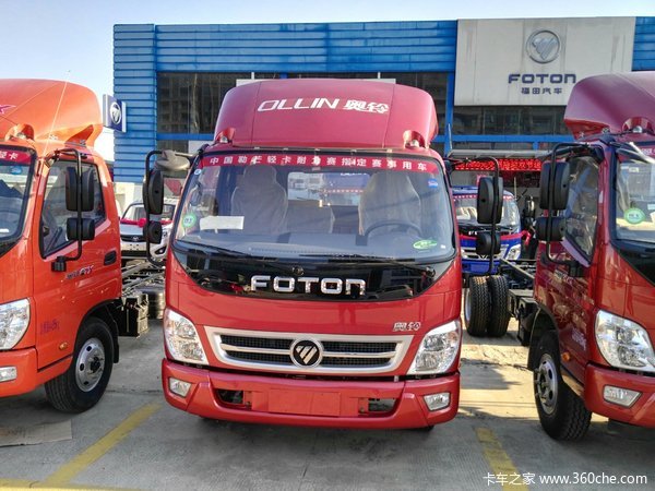 处理库存 南昌福田奥铃TX底盘直降0.4万