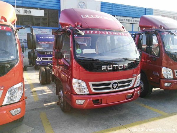 处理库存 南昌福田奥铃TX底盘直降0.4万