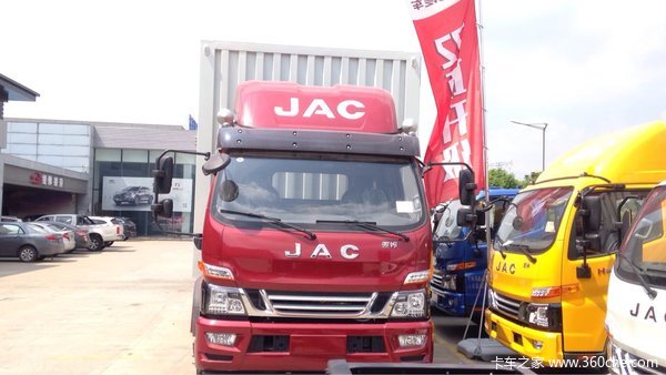 新车到店 无锡江淮骏铃v9厢货仅售15万