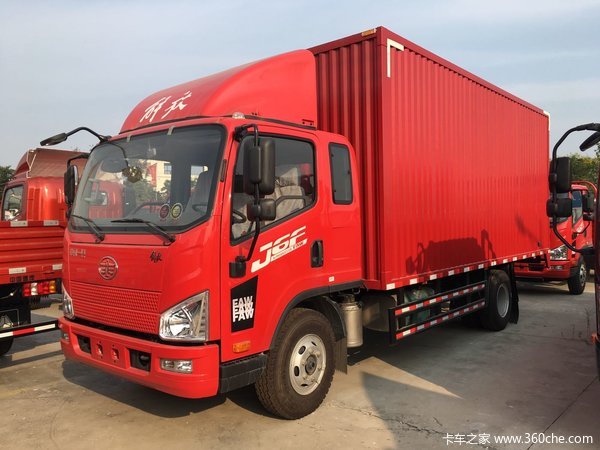 新车到店 徐州解放j6f厢式货车售12.8万