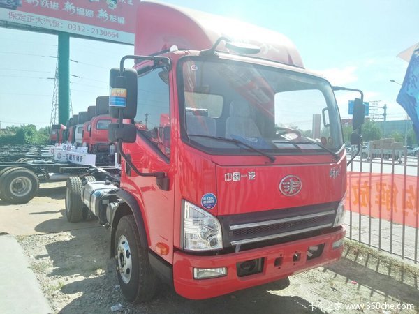 新车优惠 保定解放麟V载货车仅售11.8万