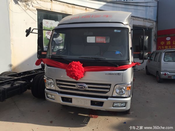 仅售8.5万元 青岛绿卡城配版载货车促销