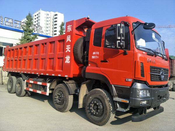 新车到店 >东风雷诺350马力 大力神自卸车  东风天龙kc dci350大力神