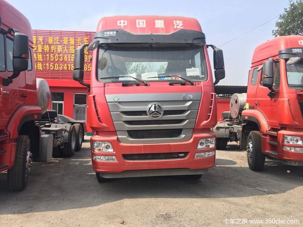 仅售365万元重卡豪瀚j7g牵引车促销中