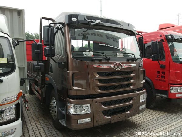 青岛解放 龙VH 4x2咖金色到店