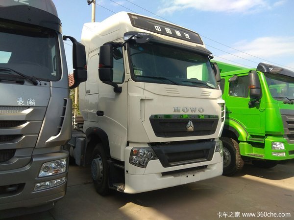 新车促销 天津HOWOT7H牵引车现售33.8万