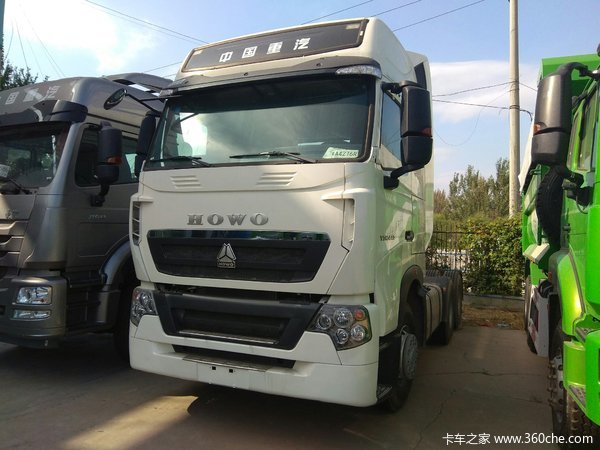 新车促销 天津HOWOT7H牵引车现售33.8万