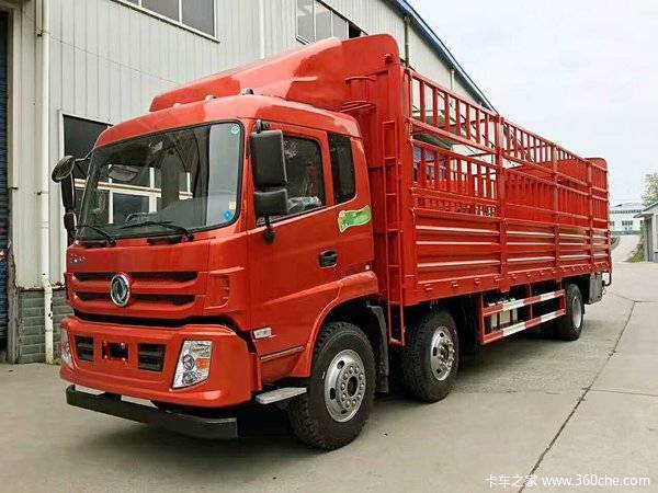 6米仓栅式载货车 车型公告号 eq5256ccyf 发动机型号 东风康明斯isb