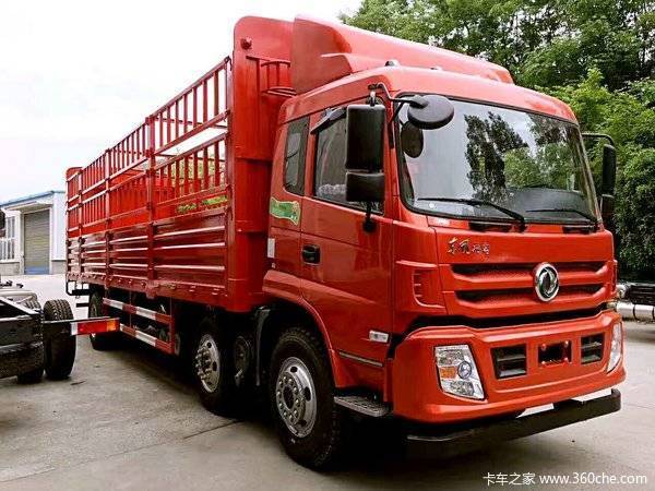东风特商210马力 前四后四9.6米高栏促销