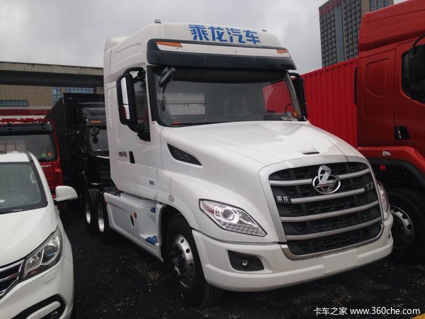 仅售38.18万 无锡乘龙T7长头牵引车促销