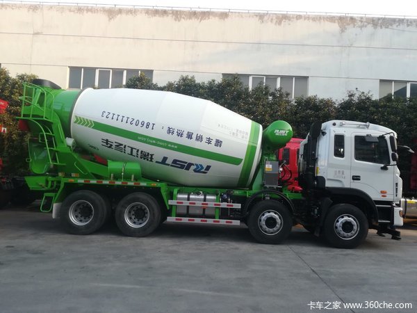 新车到店 上海格尔发8X4水泥搅拌车促销