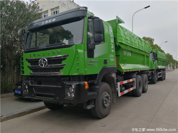 红岩杰狮c500自卸车