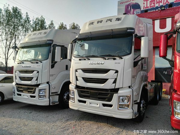 6x4牵引车 车型公告号 ql4250w2ncz 发动机型号 庆铃五十铃6wg1-tcg51