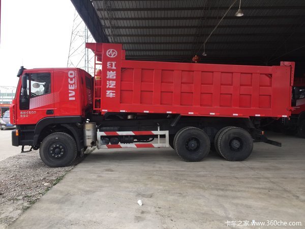 降价促销 车型名称 上汽红岩 杰狮c500重卡 390马力 6x4 6米自卸车
