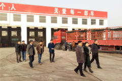 欢迎东风总部领导莅临我公司视察指导！