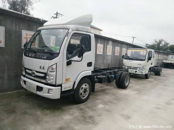 上骏X100-28单排底盘车促销