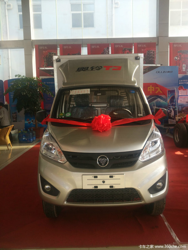 昆明信和义奥铃t3翼展车新车到店