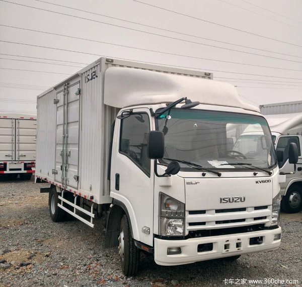 五十铃KV600宽体厢车钜惠1.3万