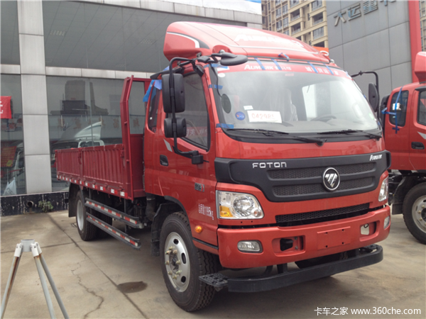 欧马可3系5米2平板带厢现货供应