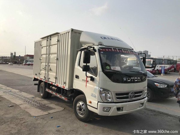 奥铃tx 4.2米厢车新车到店