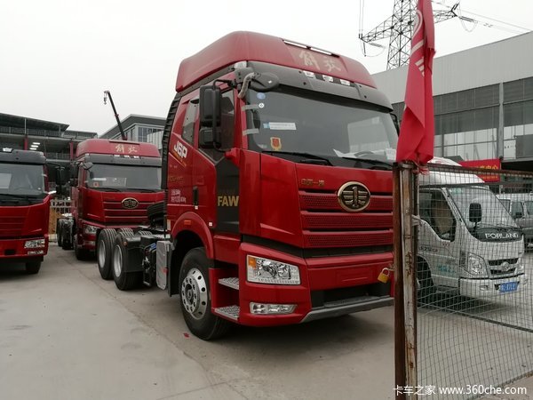 仅售35.2万元 解放J6P牵引车促销中