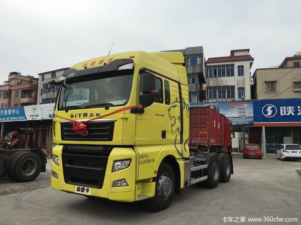 直降1.2万 广州SITRAK C7H牵引车促销中